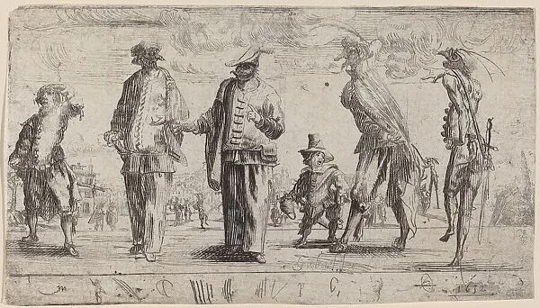 Pantaloons, 1632. Creator: Stefano della Bella