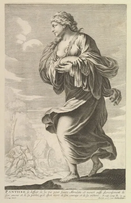 Framed Print : Panthee, 1647. Creators: Gilles Rousselet, Abraham Bosse Framed Print : Panthee, 1647. Creators: Gilles Rousselet, Abraham Bosse