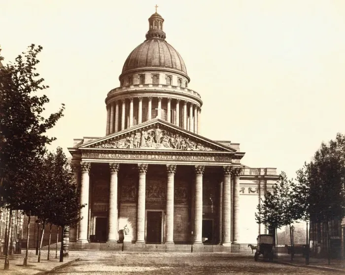 Framed Print : Pantheon, 1860s. Creator: Edouard Baldus Framed Print : Pantheon, 1860s. Creator: Edouard Baldus