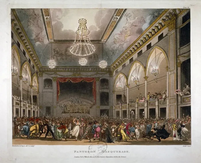 Framed Print : The Pantheon, Oxford Street, Westminster, 1809. Artist: J Bluck Framed Print : The Pantheon, Oxford Street, Westminster, 1809. Artist: J Bluck