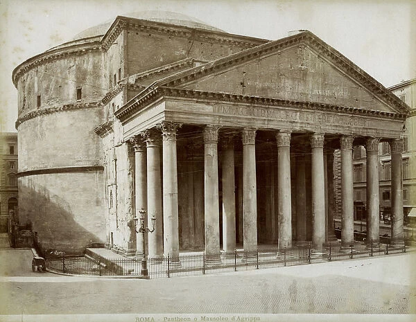 Pantheon, Rome, Italy, late 19th or early 20th century