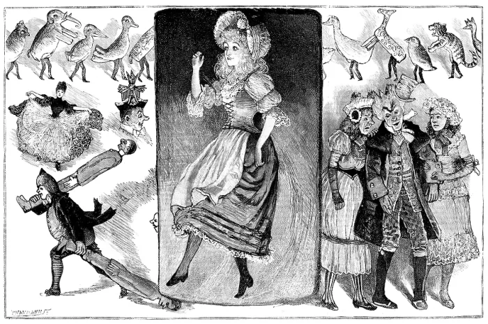 Framed Print : Pantomime of 'Cinderella' at Her Majesty's Theatre, 1890. Creator: P Naumann. Pantomime of 'Cinderella' at Her Majesty's Theatre, 1890. Creator: P Naumann Framed Print : Pantomime of 'Cinderella' at Her Majesty's Theatre, 1890. Creator: P Naumann. Pantomime of 'Cinderella' at Her Majesty's Theatre, 1890. Creator: P Naumann
