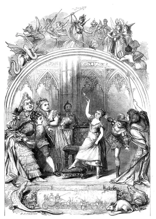 Framed Print : The Pantomime at Covent-Garden: Cinderella - the Butterfly's Ball and the Grasshopper's Feast, 1876 Creator: David Henry Friston. The Pantomime at Covent-Garden: Cinderella - the Butterfly's Ball and the Grasshopper's Feast, 1876 Creator Framed Print : The Pantomime at Covent-Garden: Cinderella - the Butterfly's Ball and the Grasshopper's Feast, 1876 Creator: David Henry Friston. The Pantomime at Covent-Garden: Cinderella - the Butterfly's Ball and the Grasshopper's Feast, 1876 Creator