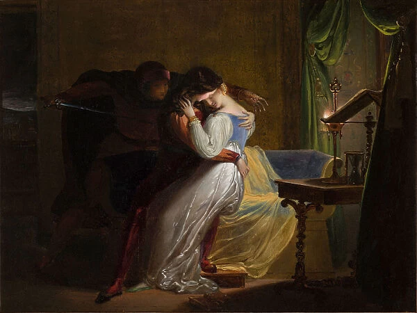 Paolo and Francesca, 1825-1829