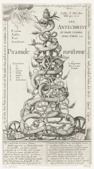 Framed Print : The Papal Pyramid, ca. 1600 Framed Print : The Papal Pyramid, ca. 1600