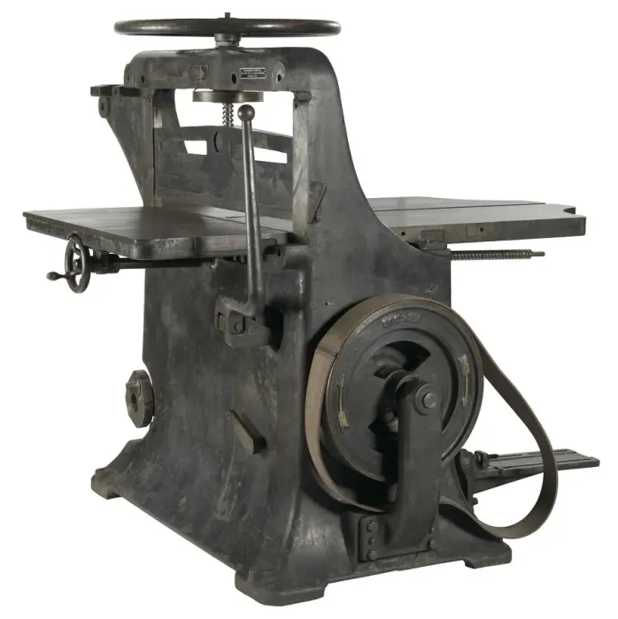 Framed Print : Paper cutter from The Baltimore Afro American Newspaper, 1900-1920 Framed Print : Paper cutter from The Baltimore Afro American Newspaper, 1900-1920
