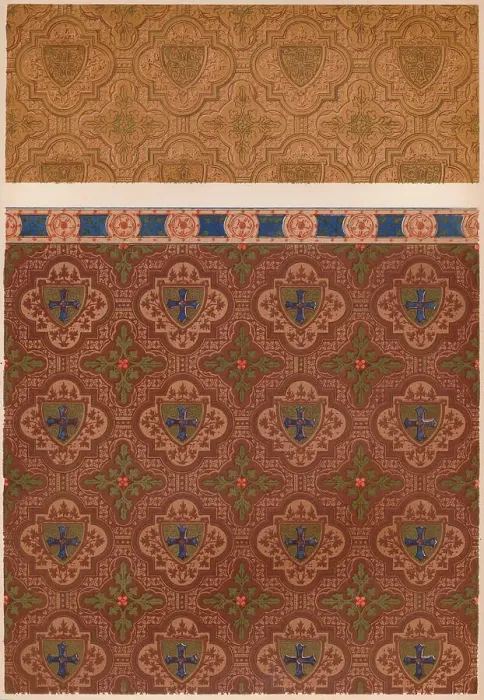 Framed Print : Paper Hangings, 1893. Artist: Robert Dudley Framed Print : Paper Hangings, 1893. Artist: Robert Dudley