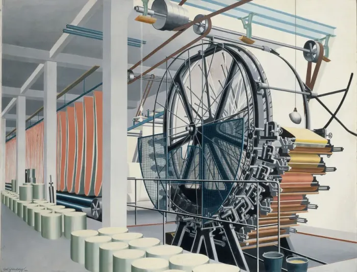 Framed Print : The Paper Machine, 1934 Framed Print : The Paper Machine, 1934