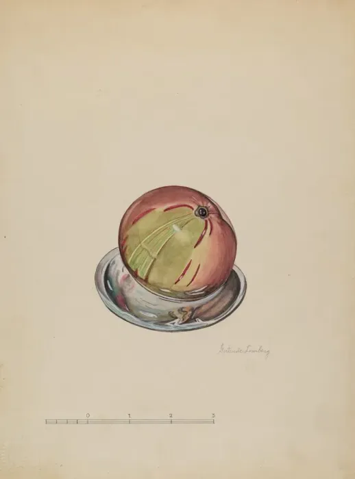 Framed Print : Paper Weight, c. 1936. Creator: Gertrude Lemberg Framed Print : Paper Weight, c. 1936. Creator: Gertrude Lemberg