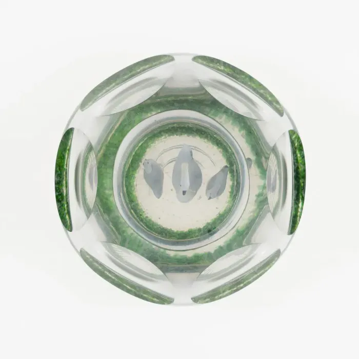Framed Print : Paperweight, , 19th century. Creator: Baccarat Glasshouse Framed Print : Paperweight, , 19th century. Creator: Baccarat Glasshouse
