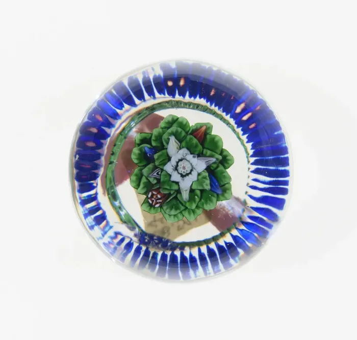 Framed Print : Paperweight, Baccarat, c. 1845-60. Creator: Baccarat Glasshouse Framed Print : Paperweight, Baccarat, c. 1845-60. Creator: Baccarat Glasshouse