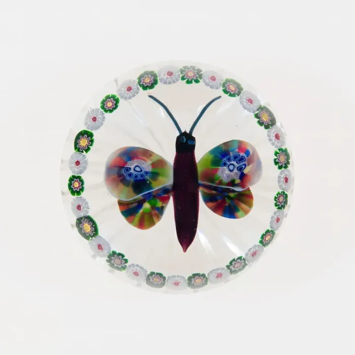 Framed Print : Paperweight, Baccarat, c. 1845-60. Creator: Baccarat Glasshouse Framed Print : Paperweight, Baccarat, c. 1845-60. Creator: Baccarat Glasshouse