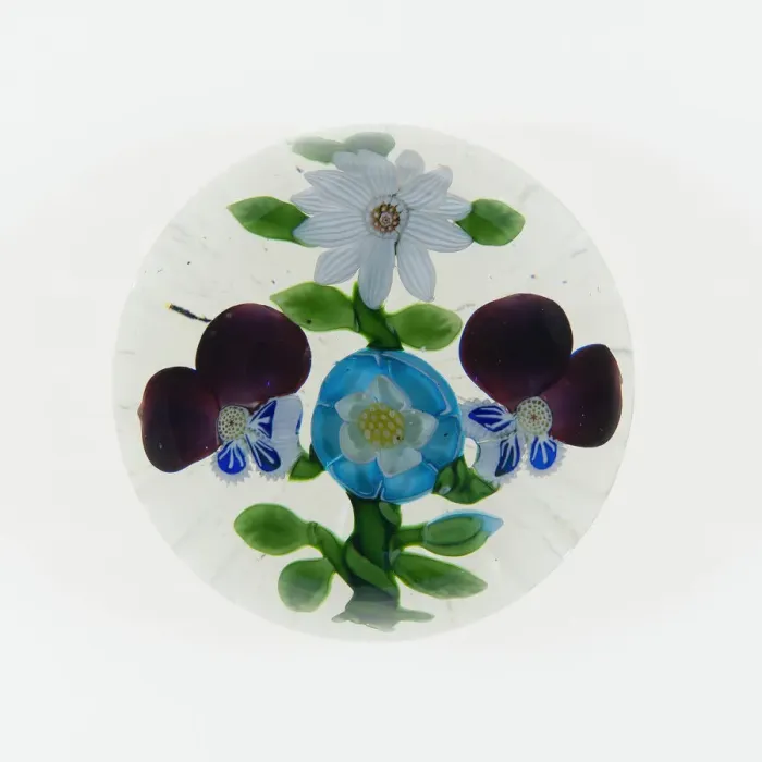 Framed Print : Paperweight, Baccarat, c. 1845-60. Creator: Baccarat Glasshouse Framed Print : Paperweight, Baccarat, c. 1845-60. Creator: Baccarat Glasshouse