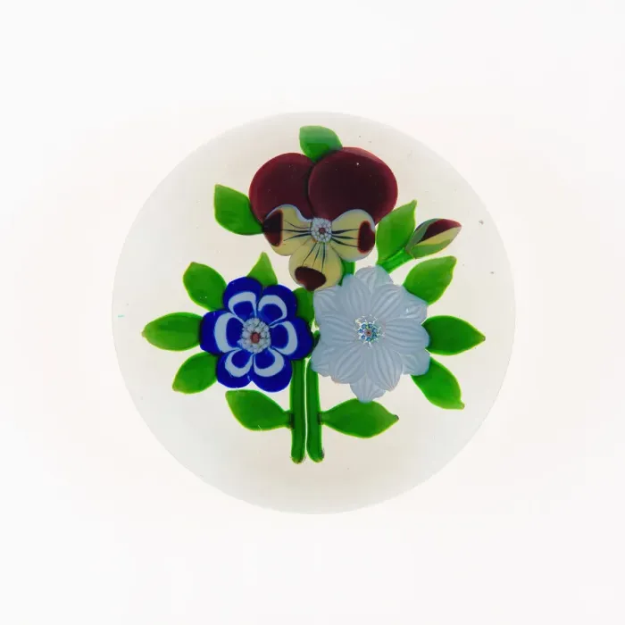 Framed Print : Paperweight, Baccarat, c. 1845-60. Creator: Baccarat Glasshouse Framed Print : Paperweight, Baccarat, c. 1845-60. Creator: Baccarat Glasshouse