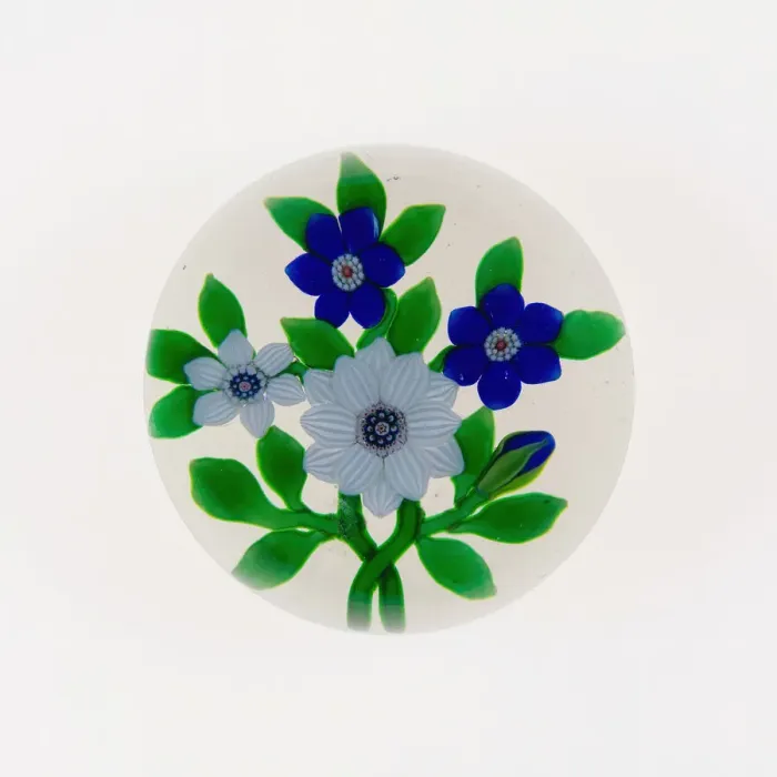 Framed Print : Paperweight, Baccarat, c. 1845-60. Creator: Baccarat Glasshouse Framed Print : Paperweight, Baccarat, c. 1845-60. Creator: Baccarat Glasshouse