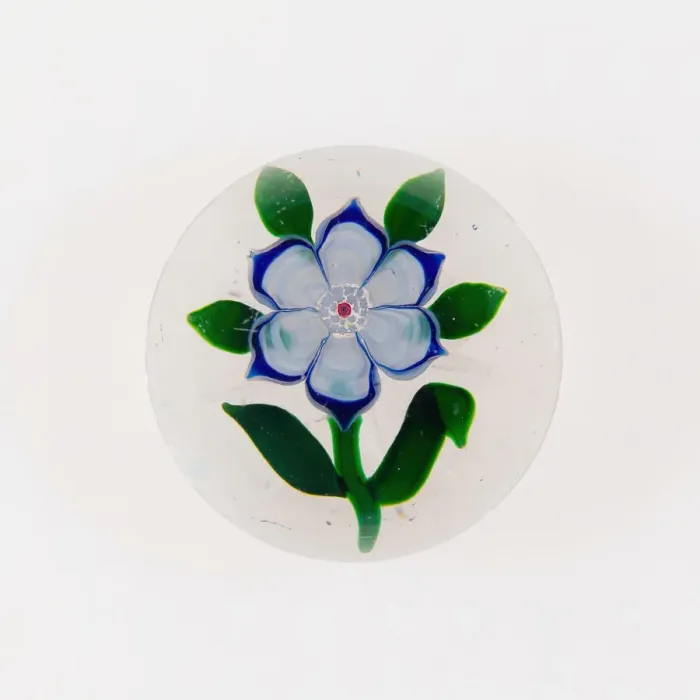 Framed Print : Paperweight, Baccarat, c. 1845-60. Creator: Baccarat Glasshouse