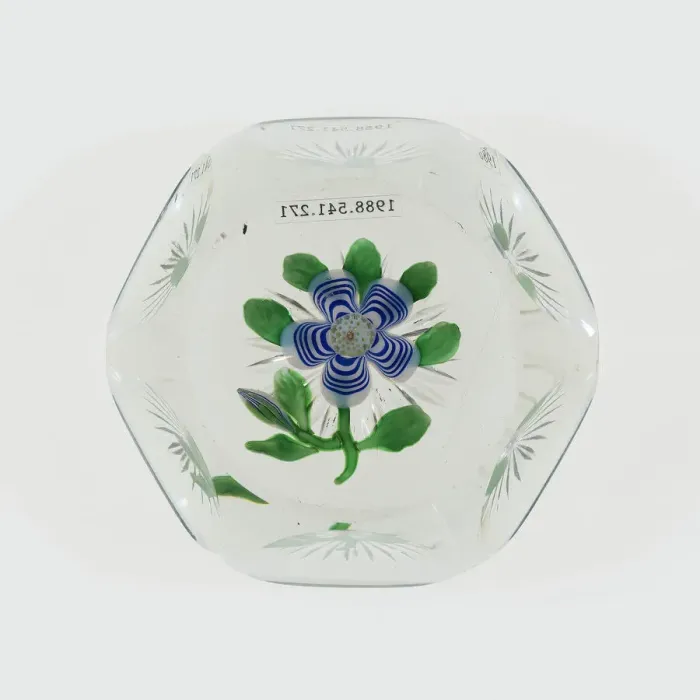 Framed Print : Paperweight, Baccarat, c. 1848-55. Creator: Baccarat Glasshouse Framed Print : Paperweight, Baccarat, c. 1848-55. Creator: Baccarat Glasshouse