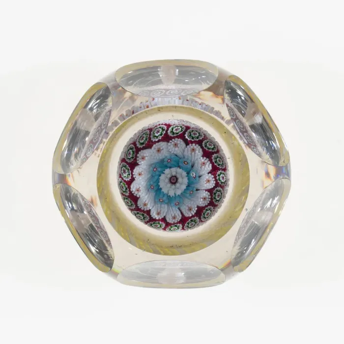 Framed Print : Paperweight, , c. 1845-1860. Creator: Baccarat Glasshouse Framed Print : Paperweight, , c. 1845-1860. Creator: Baccarat Glasshouse