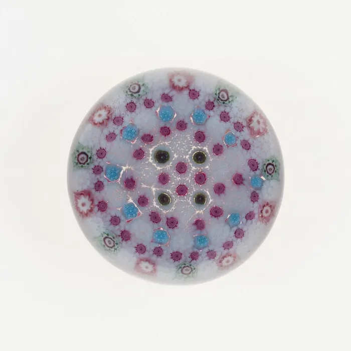 Framed Print : Paperweight, , c. 1845-60. Creator: Clichy Glassworks Framed Print : Paperweight, , c. 1845-60. Creator: Clichy Glassworks