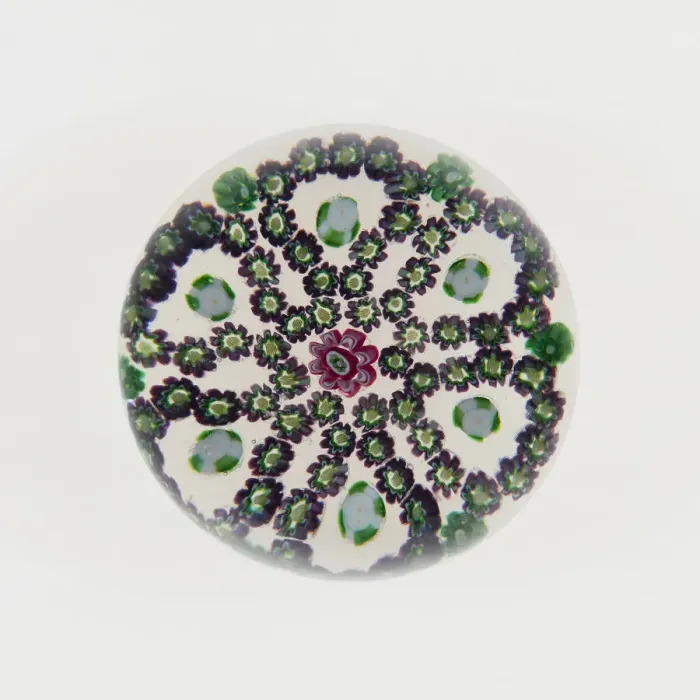 Framed Print : Paperweight, Clichy, 19th century. Creator: Clichy Glassworks Framed Print : Paperweight, Clichy, 19th century. Creator: Clichy Glassworks