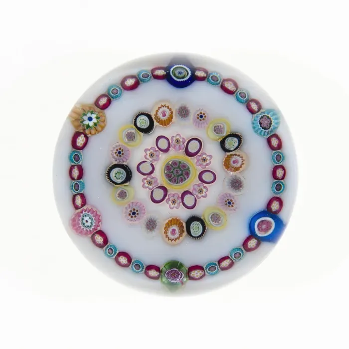 Framed Print : Paperweight, Clichy, 19th century. Creator: Clichy Glassworks Framed Print : Paperweight, Clichy, 19th century. Creator: Clichy Glassworks