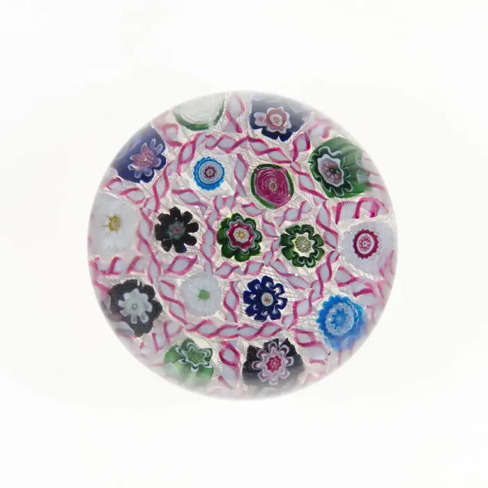 Framed Print : Paperweight, Clichy, 19th century. Creator: Clichy Glassworks Framed Print : Paperweight, Clichy, 19th century. Creator: Clichy Glassworks