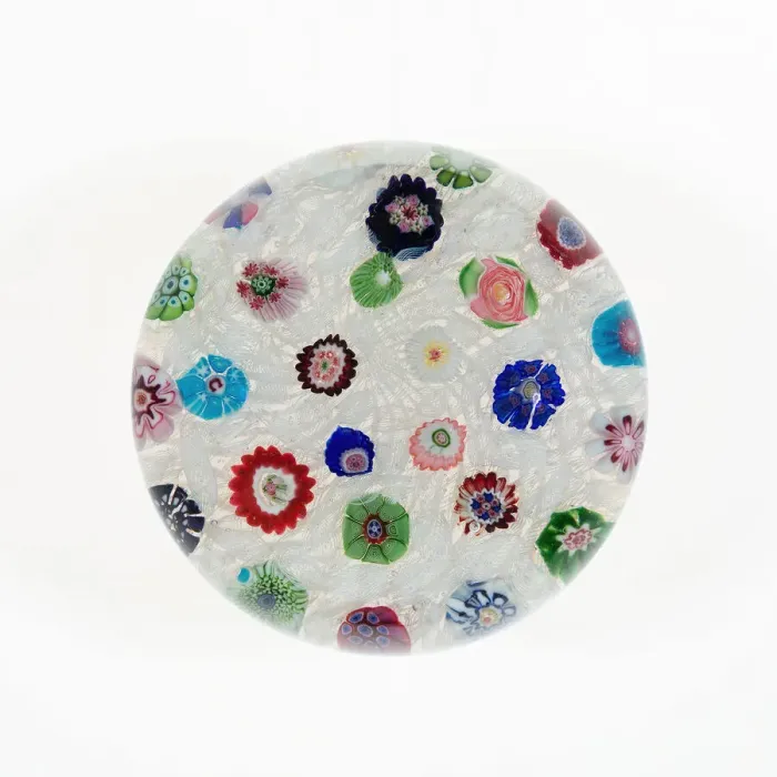 Framed Print : Paperweight, Clichy, 19th century. Creator: Clichy Glassworks Framed Print : Paperweight, Clichy, 19th century. Creator: Clichy Glassworks