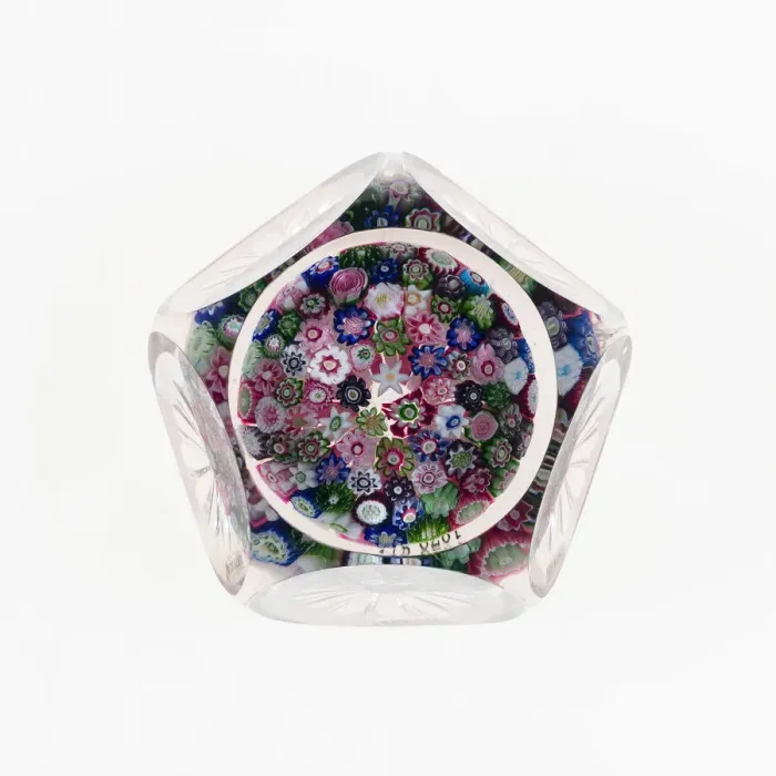 Framed Print : Paperweight, Clichy, c. 1845-55. Creator: Clichy Glassworks Framed Print : Paperweight, Clichy, c. 1845-55. Creator: Clichy Glassworks