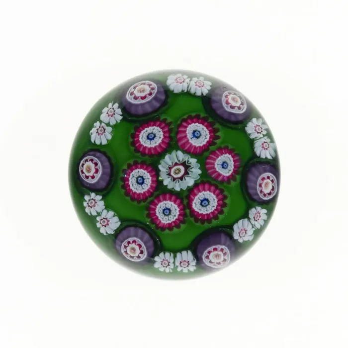 Framed Print : Paperweight, Clichy, c. 1845-60. Creator: Clichy Glassworks Framed Print : Paperweight, Clichy, c. 1845-60. Creator: Clichy Glassworks