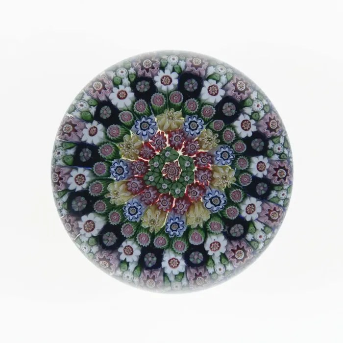Framed Print : Paperweight, Clichy, c. 1845-60. Creator: Clichy Glassworks Framed Print : Paperweight, Clichy, c. 1845-60. Creator: Clichy Glassworks