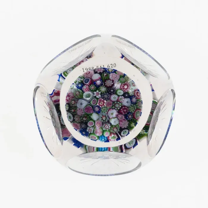 Framed Print : Paperweight, Clichy, c. 1845-60. Creator: Clichy Glassworks Framed Print : Paperweight, Clichy, c. 1845-60. Creator: Clichy Glassworks