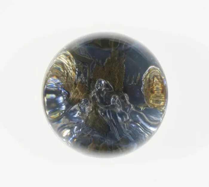 Framed Print : Paperweight, England, Mid 19th century. Creator: Unknown Framed Print : Paperweight, England, Mid 19th century. Creator: Unknown