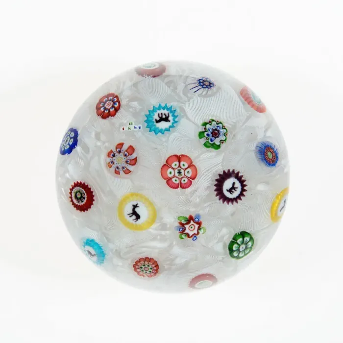 Framed Print : Paperweight, France, 1848. Creator: Baccarat Glasshouse Framed Print : Paperweight, France, 1848. Creator: Baccarat Glasshouse