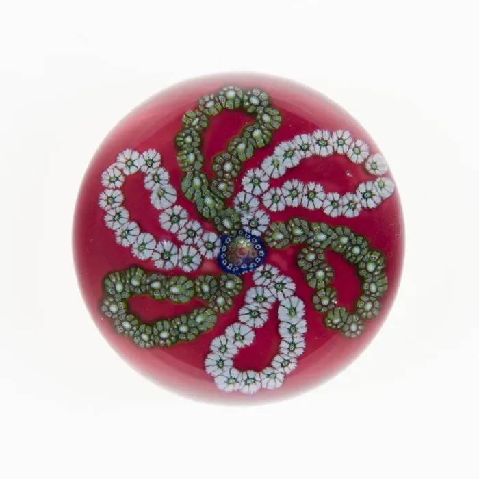 Framed Print : Paperweight, France, c. 1845 / 60. Creator: Saint-Louis Glassworks Framed Print : Paperweight, France, c. 1845 / 60. Creator: Saint-Louis Glassworks