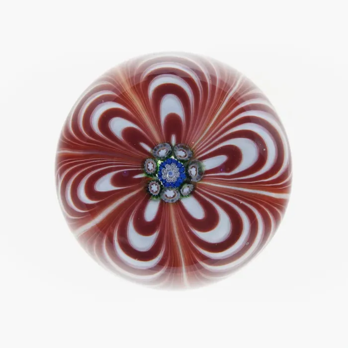 Framed Print : Paperweight, France, c. 1845 / 60. Creator: Saint-Louis Glassworks Framed Print : Paperweight, France, c. 1845 / 60. Creator: Saint-Louis Glassworks