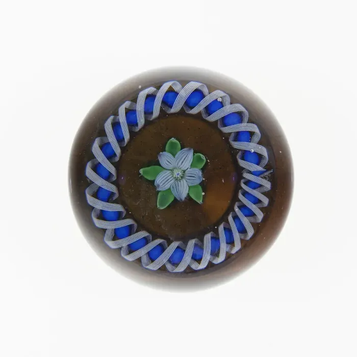 Framed Print : Paperweight, France, c. 1845 / 60. Creator: Saint-Louis Glassworks Framed Print : Paperweight, France, c. 1845 / 60. Creator: Saint-Louis Glassworks