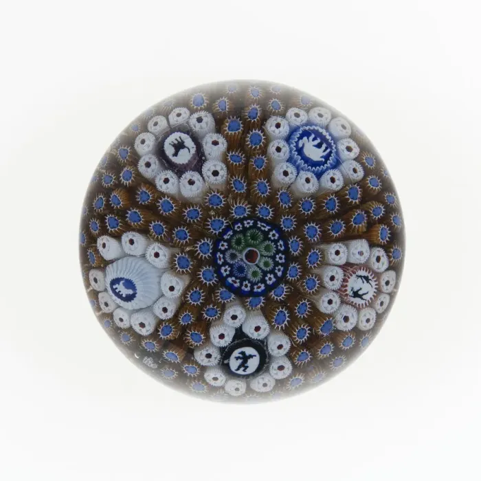 Framed Print : Paperweight, France, c. 1845-60. Creator: Saint-Louis Glassworks Framed Print : Paperweight, France, c. 1845-60. Creator: Saint-Louis Glassworks