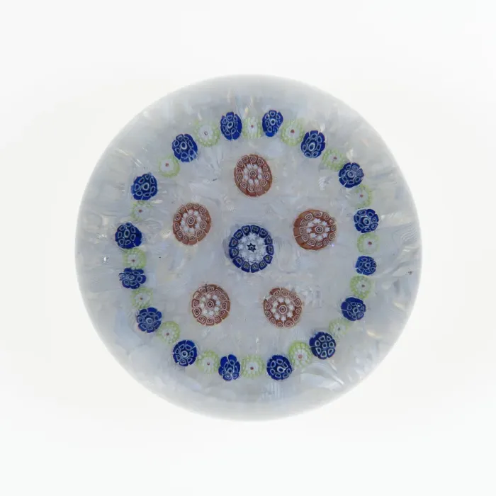 Framed Print : Paperweight, France, c. 1845-60. Creator: Saint-Louis Glassworks Framed Print : Paperweight, France, c. 1845-60. Creator: Saint-Louis Glassworks