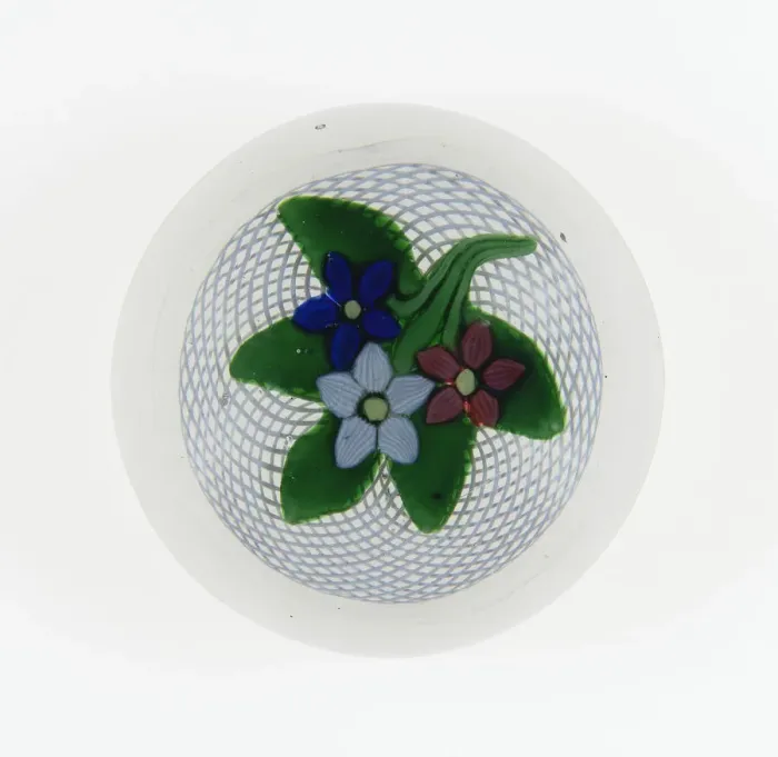 Framed Print : Paperweight, France, c. 1845-60. Creator: Saint-Louis Glassworks Framed Print : Paperweight, France, c. 1845-60. Creator: Saint-Louis Glassworks