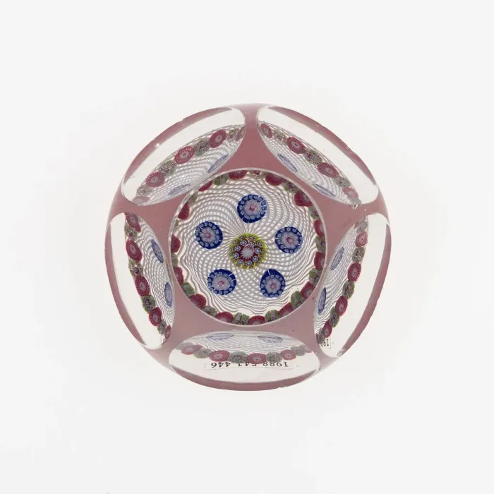 Framed Print : Paperweight, France, c. 1845-60. Creator: Saint-Louis Glassworks Framed Print : Paperweight, France, c. 1845-60. Creator: Saint-Louis Glassworks