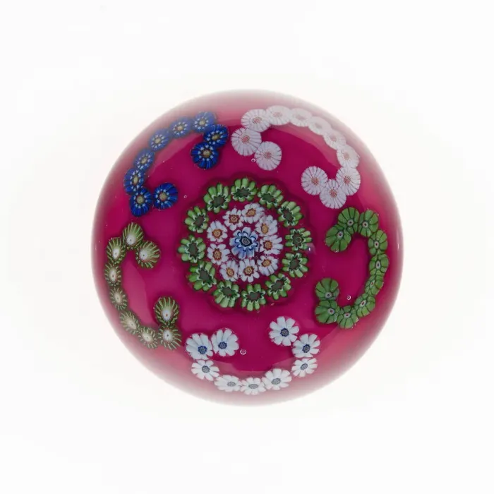 Framed Print : Paperweight, France, c. 1845 / 60. Creator: Clichy Glassworks Framed Print : Paperweight, France, c. 1845 / 60. Creator: Clichy Glassworks