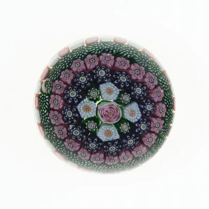 Framed Print : Paperweight, France, c. 1845 / 60. Creator: Clichy Glassworks Framed Print : Paperweight, France, c. 1845 / 60. Creator: Clichy Glassworks
