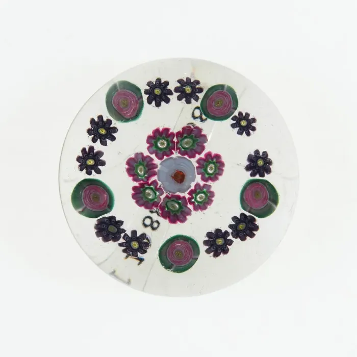 Framed Print : Paperweight, France, c. 1845 / 60. Creator: Clichy Glassworks Framed Print : Paperweight, France, c. 1845 / 60. Creator: Clichy Glassworks