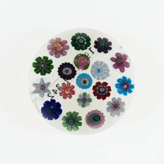 Framed Print : Paperweight, France, c. 1845 / 60. Creator: Clichy Glassworks Framed Print : Paperweight, France, c. 1845 / 60. Creator: Clichy Glassworks