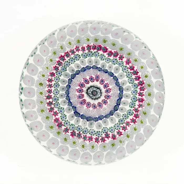 Framed Print : Paperweight, France, c. 1845 / 60. Creator: Clichy Glassworks Framed Print : Paperweight, France, c. 1845 / 60. Creator: Clichy Glassworks