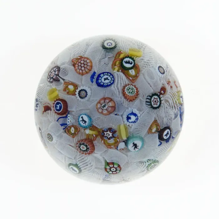 Framed Print : Paperweight, Luneville, 1847. Creator: Baccarat Glasshouse Framed Print : Paperweight, Luneville, 1847. Creator: Baccarat Glasshouse