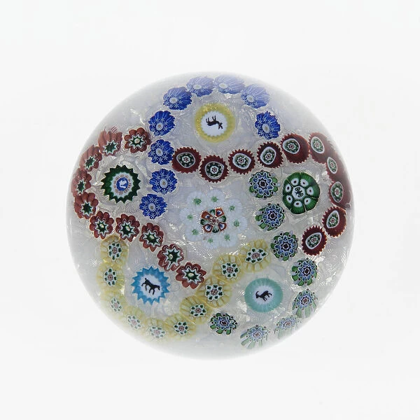 Paperweight, Luneville, 19th century. Creator: Baccarat Glasshouse