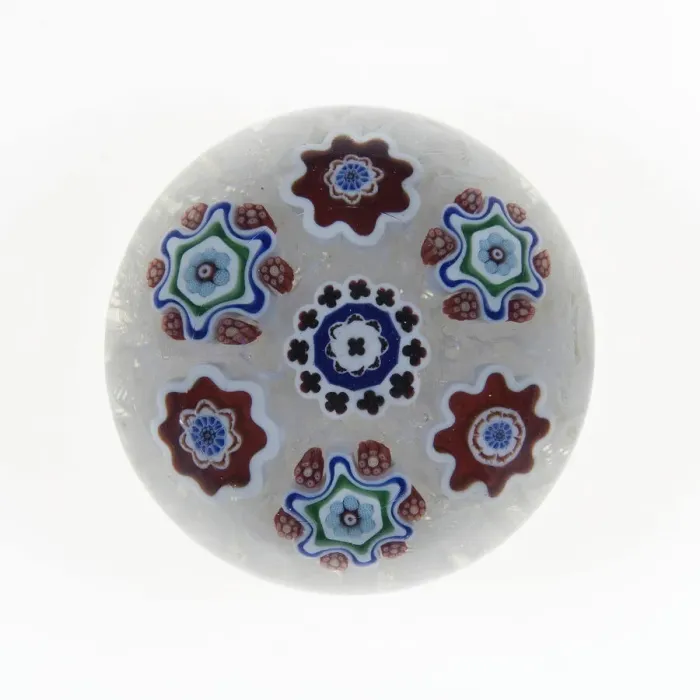 Framed Print : Paperweight, Luneville, c. 1846-55. Creator: Baccarat Glasshouse Framed Print : Paperweight, Luneville, c. 1846-55. Creator: Baccarat Glasshouse