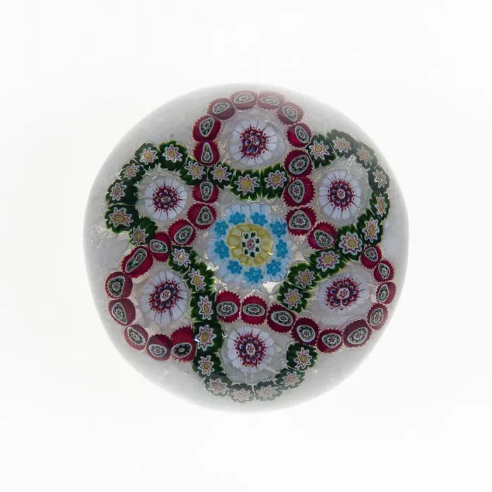 Framed Print : Paperweight, Luneville, c. 1846-55. Creator: Baccarat Glasshouse Framed Print : Paperweight, Luneville, c. 1846-55. Creator: Baccarat Glasshouse