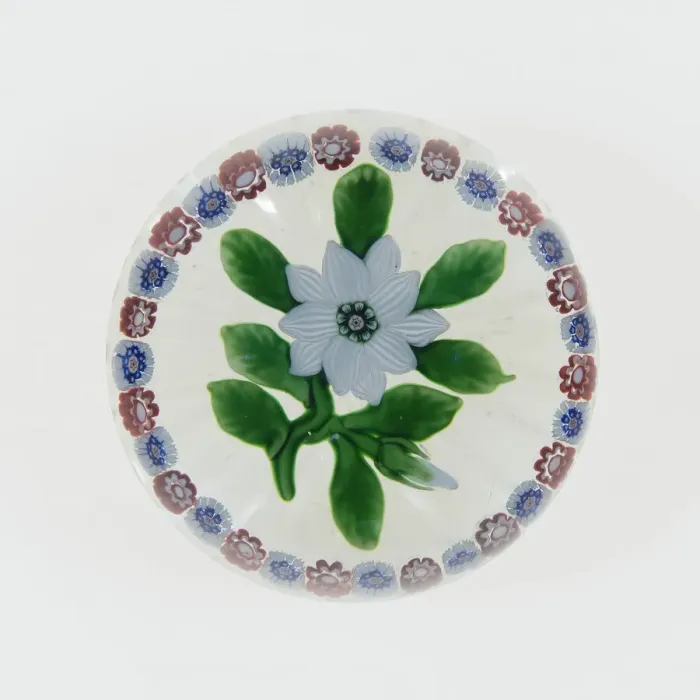 Framed Print : Paperweight, Luneville, c. 1848-55. Creator: Baccarat Glasshouse Framed Print : Paperweight, Luneville, c. 1848-55. Creator: Baccarat Glasshouse